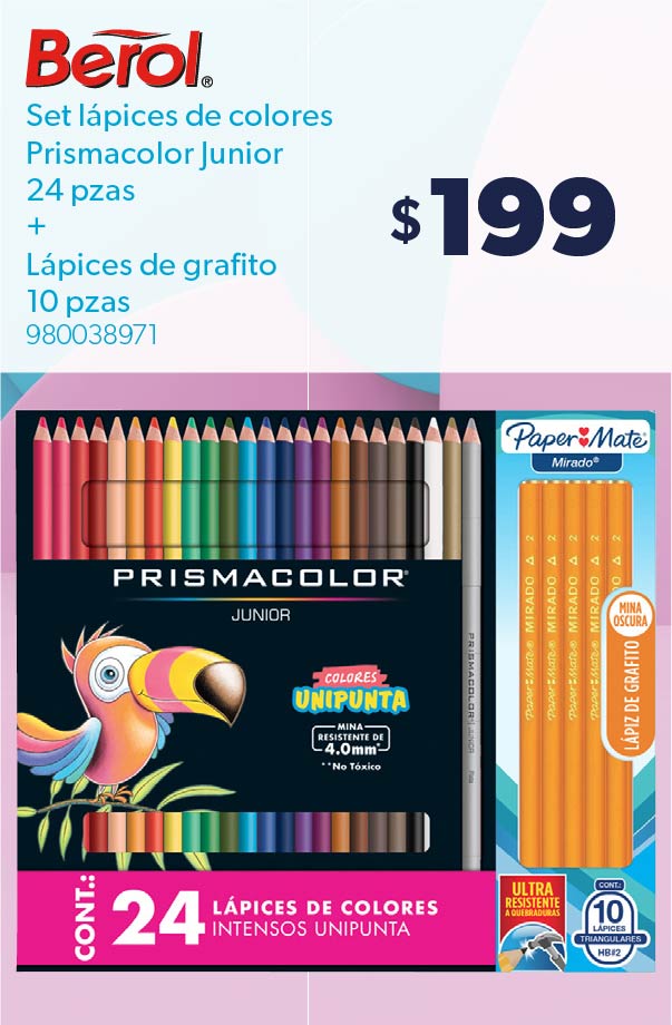 Set lápices de colores Prismacolor Junior