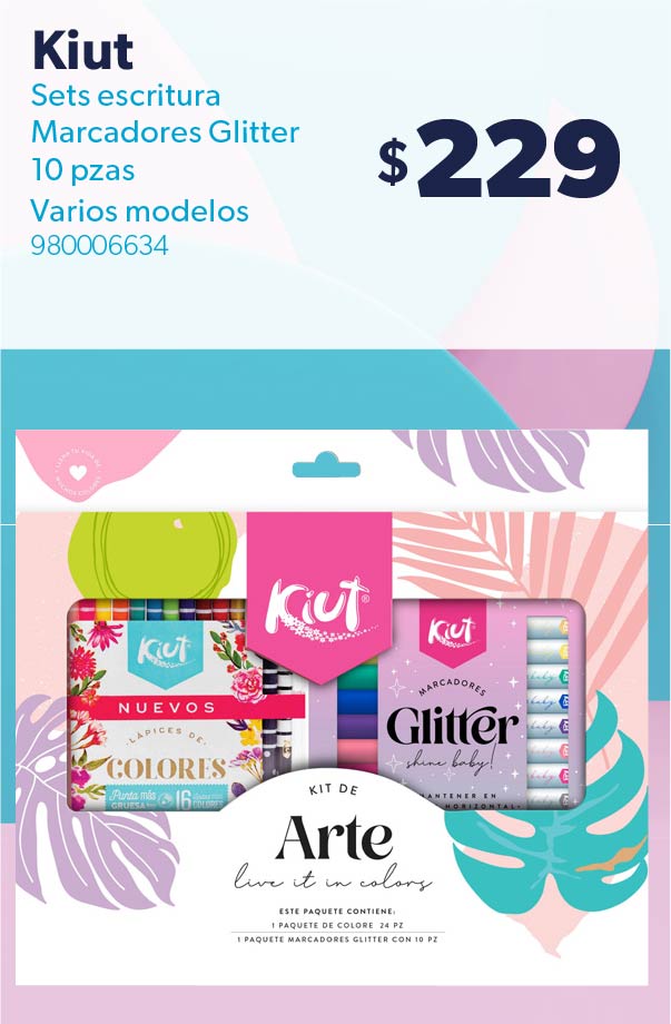 Sets escritura Marcadores Glitter