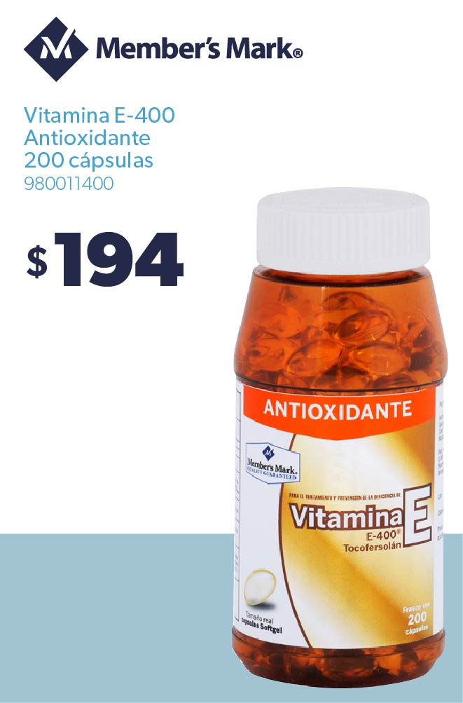 Vitamina E-400 Antioxidante