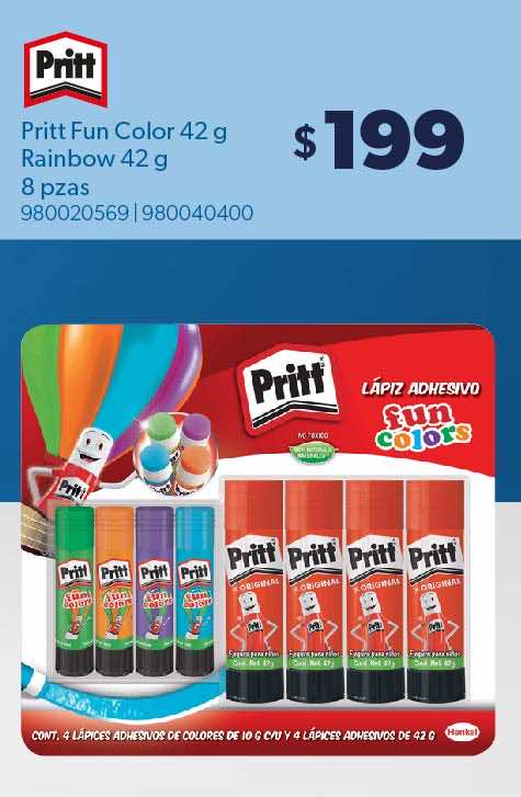 Pritt Fun Color 42 g Rainbow 42 g