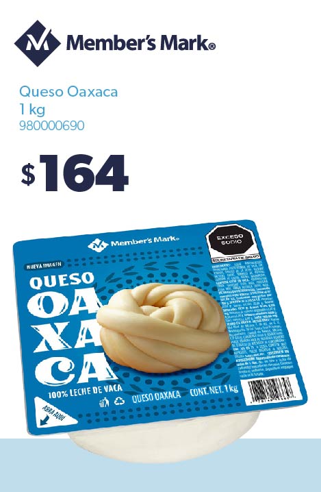 Queso Oaxaca 1 kg