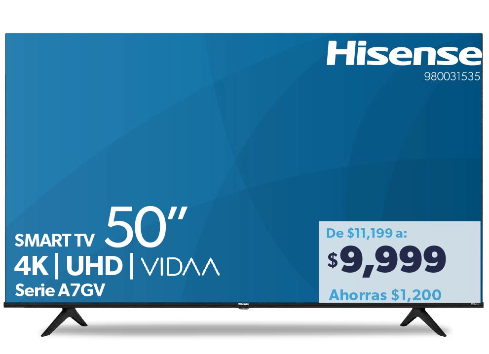 SMART TV 50” 4K | UHD | VIDAA