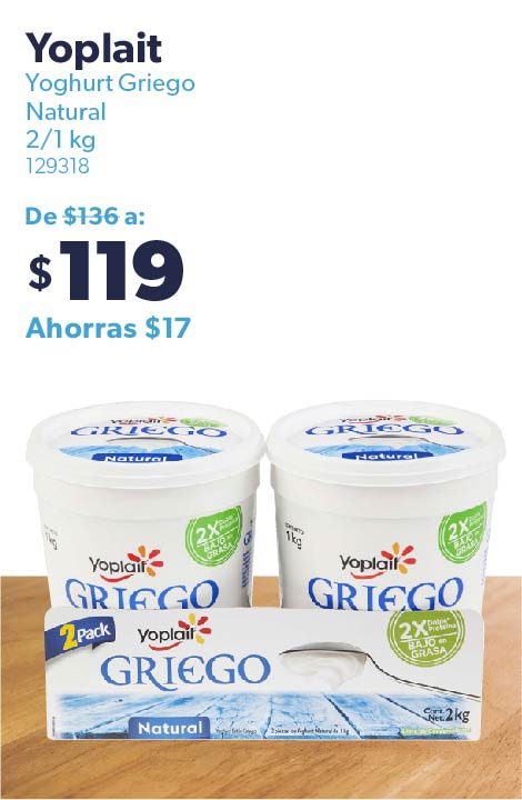 Yoghurt Griego Natural