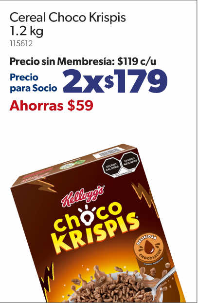 Cereal Choco Krispis 1.2 kg