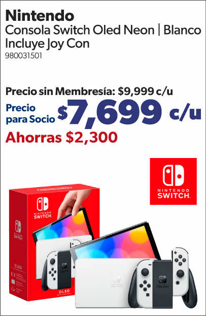 Consola Switch OLED Blanco