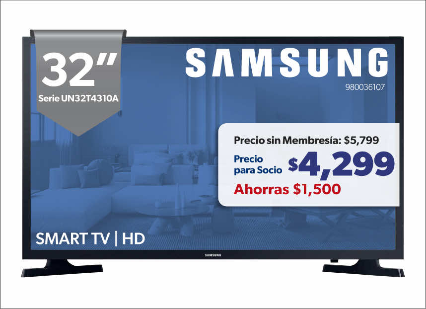 Pantalla 32 pulgadas HD Smart TV