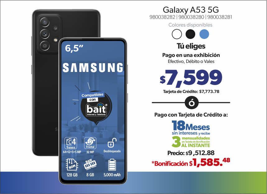 Smartphone Galaxy A53 128 GB