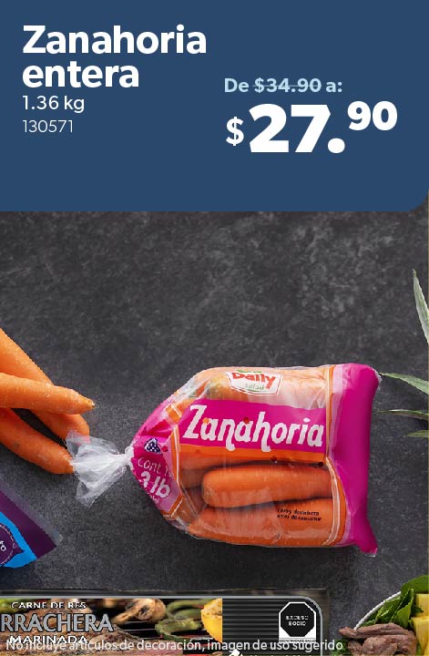 Zanahoria entera