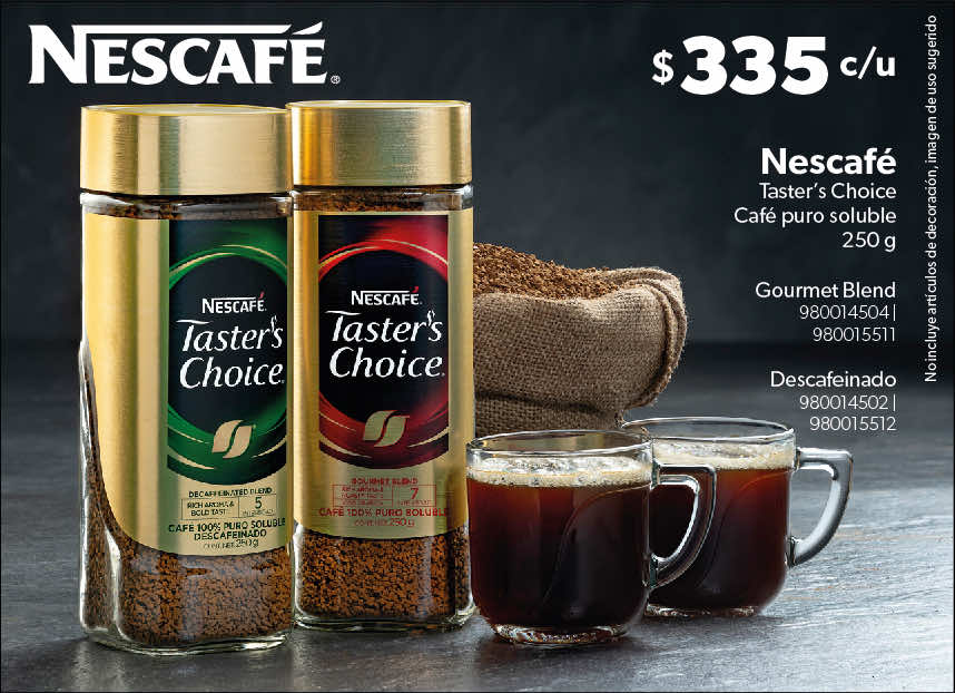 Taster’s Choice Café puro soluble 250 g