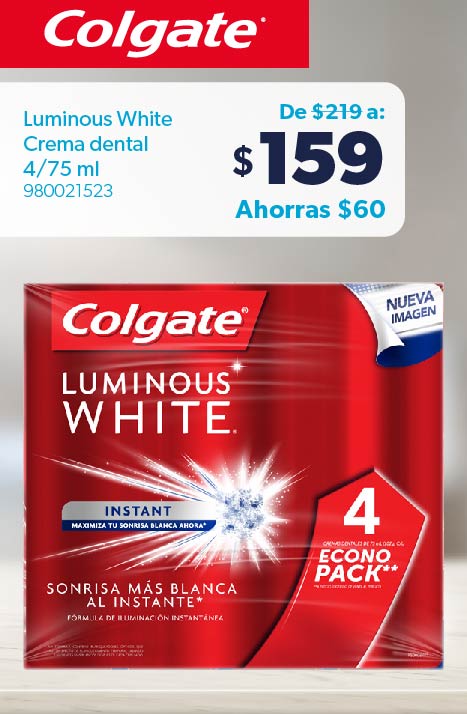 Luminous White Crema dental
