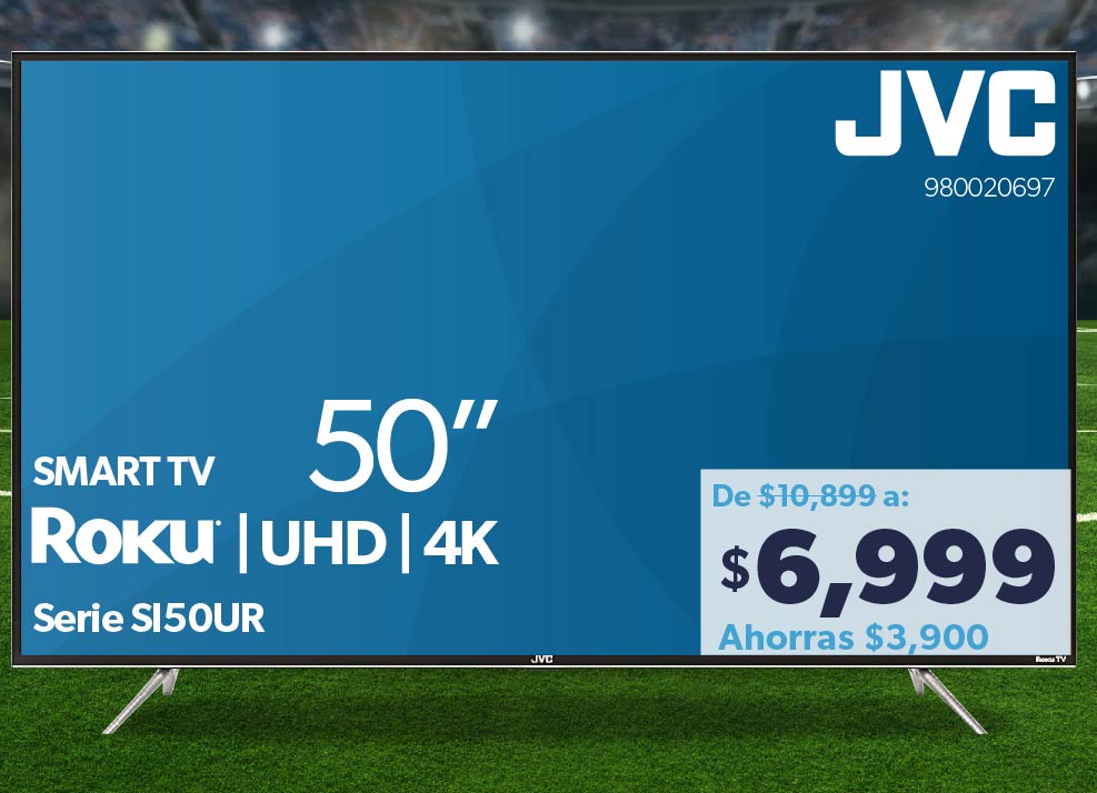 SMART TV 50” Roku | UHD | 4K