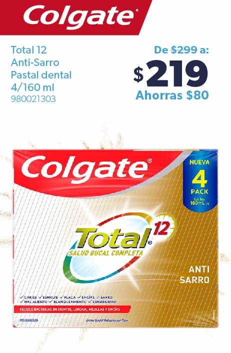 Total 12 Anti-Sarro Pastal dental