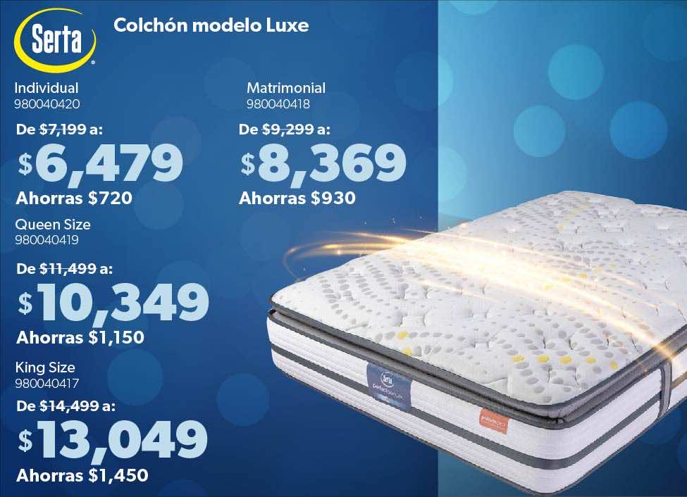 Colchón modelo Luxe
