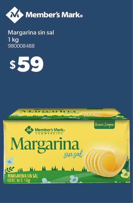 Margarina sin sal 1 kg