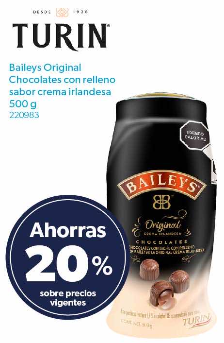 Baileys Original Chocolates con relleno