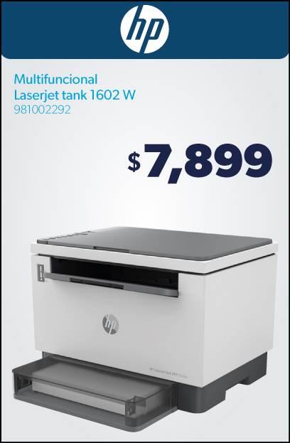Impresora multifuncional LaserJet Tank