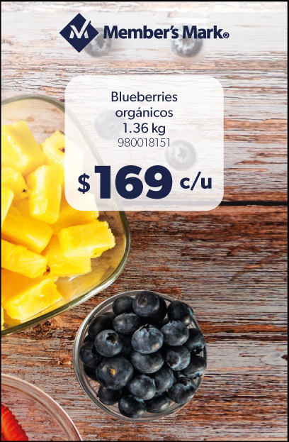 Blueberries orgánicos 1.36 kg