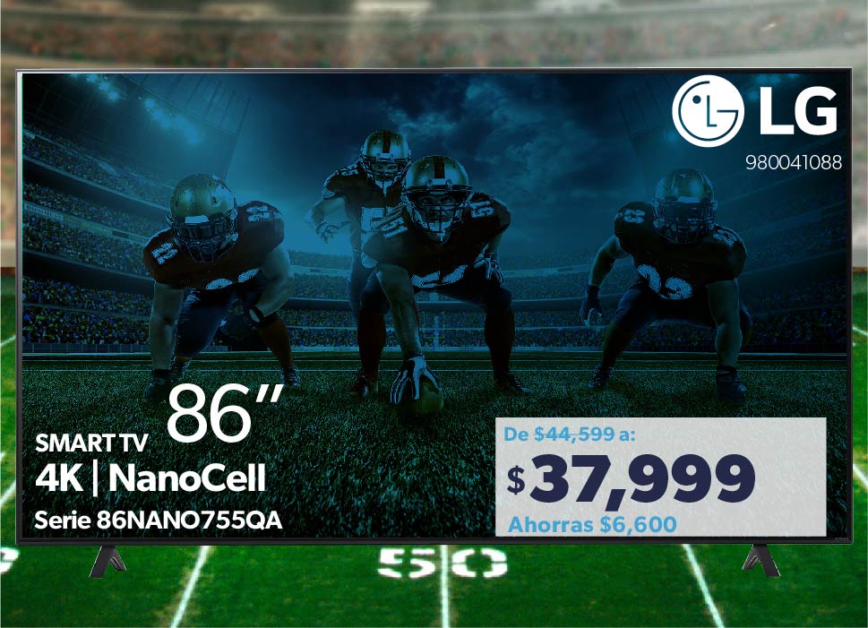 Smart TV 86" 4K NanoCell