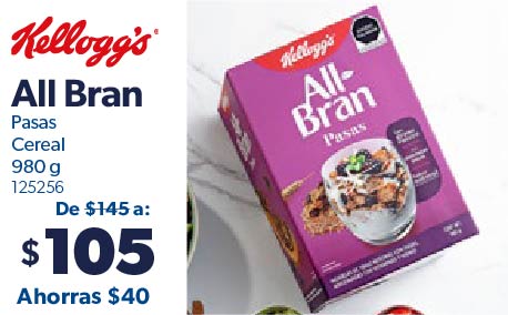 Cereal pasas All-Bran