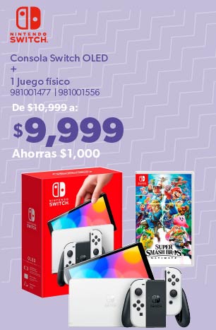 Consola Switch OLED + 1 juego