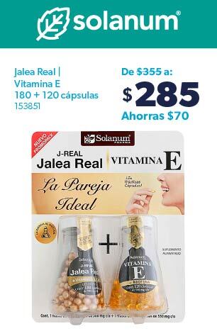 Capsulas Vitamina E Jalea Real