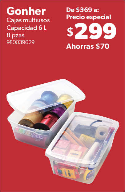 Cajas multiusos
