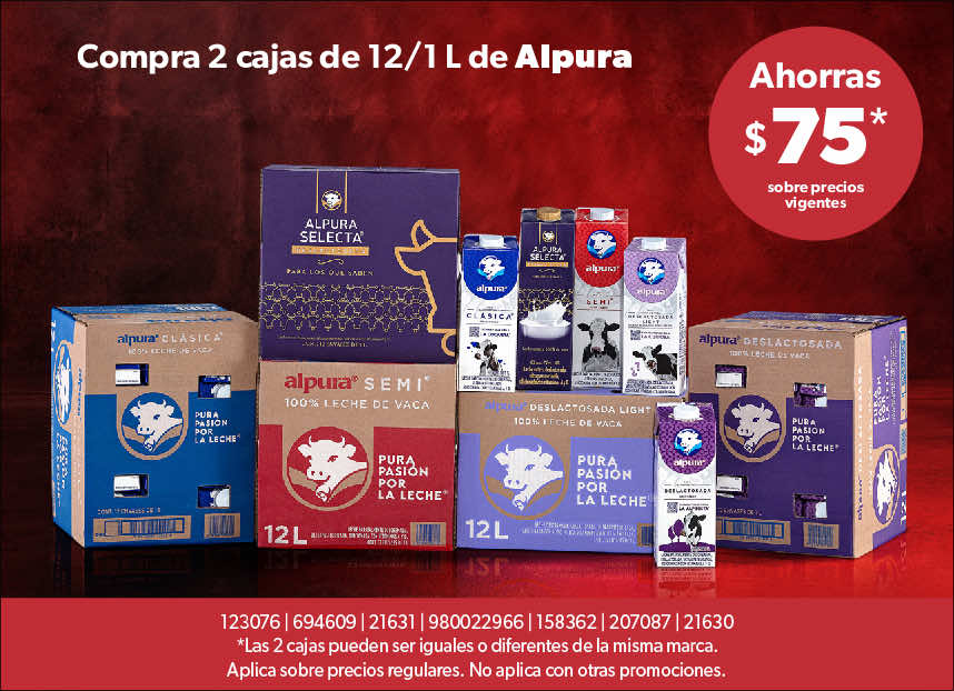 Leche varias presentaciones
