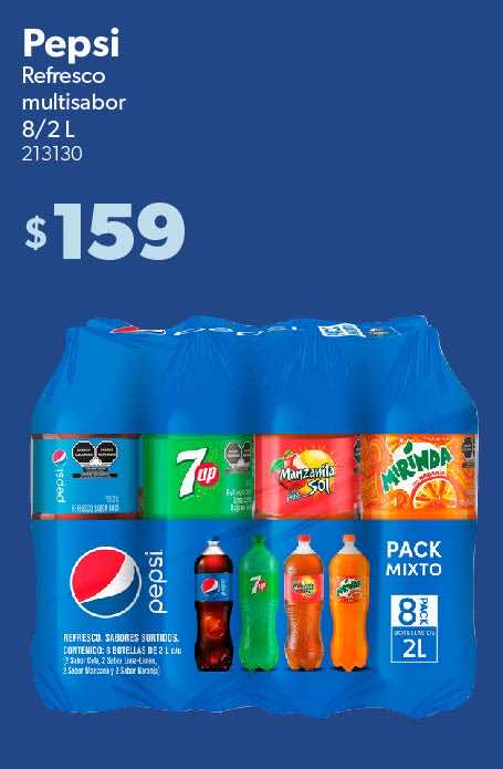 Refresco multisabor
