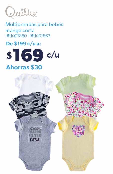 Multiprendas para bebe