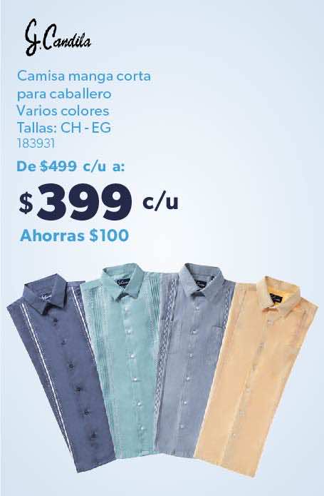 Camisa manga corta