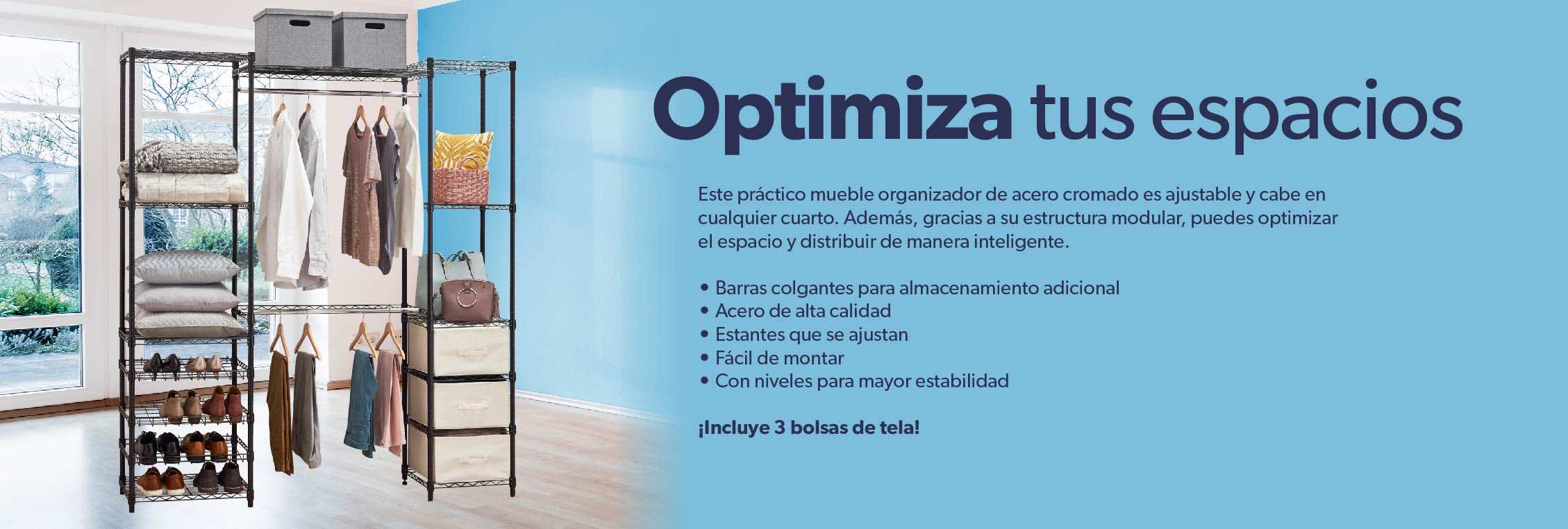 Optimiza tus espacios