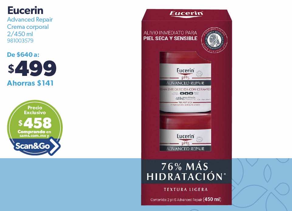 Crema corporal advanced repair