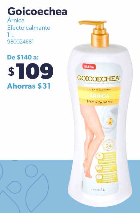 Arnica efecto calmante