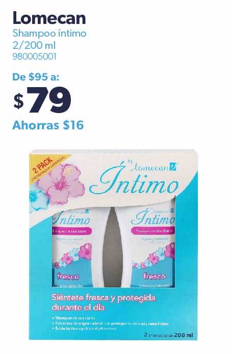 Shampoo intimo