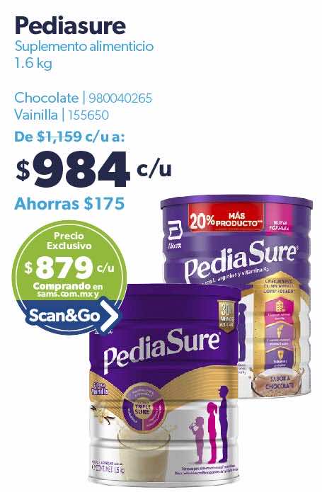 Suplemento alimenticio chocolate vainilla