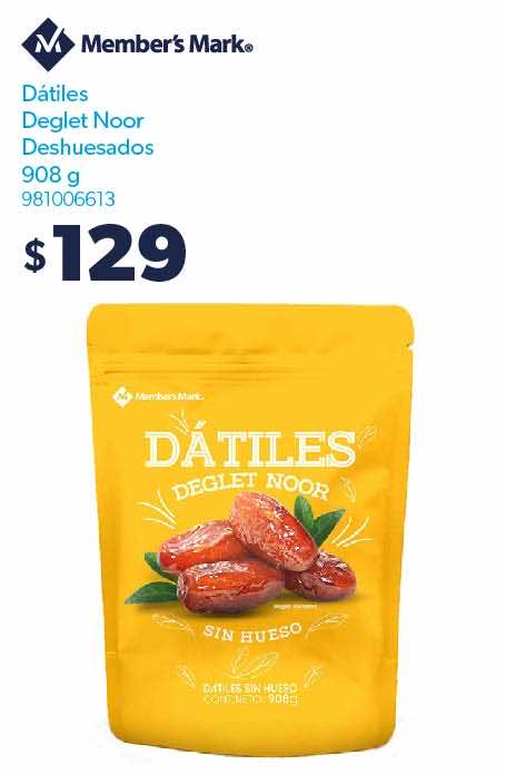 Datiles deshuesados