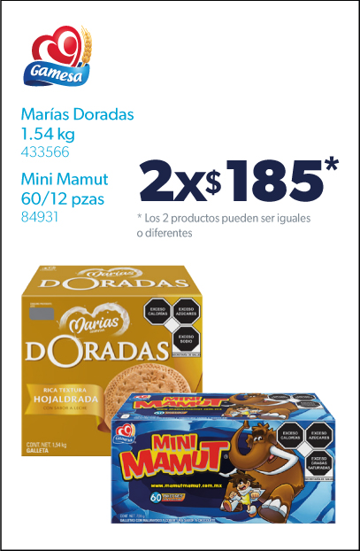 Marias Doradas y Mini Mamut