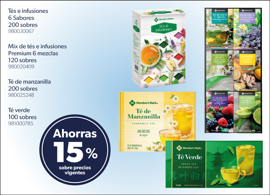 Tes e infusiones