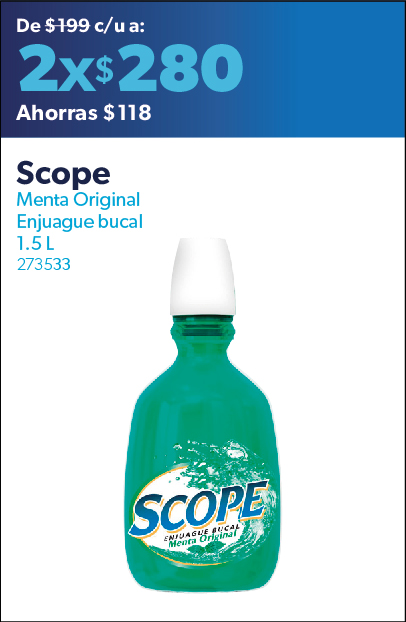 Enjuague bucal menta