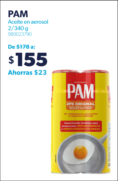 Aceite vegetal en aerosol