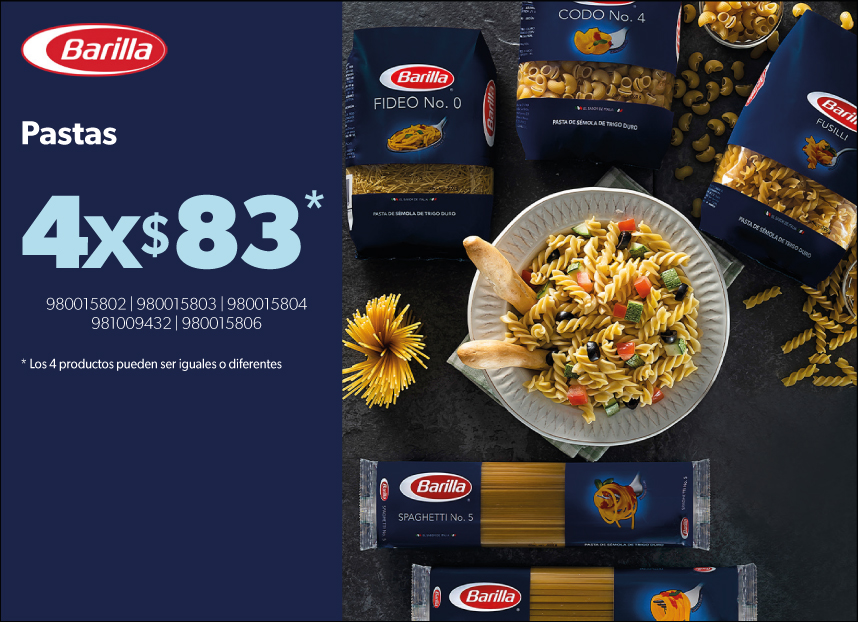 Pastas varias
