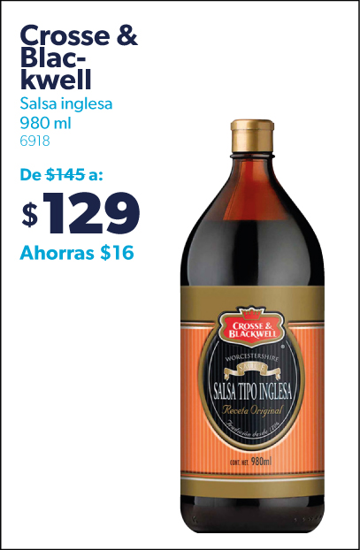 Salsa inglesa 980 ml
