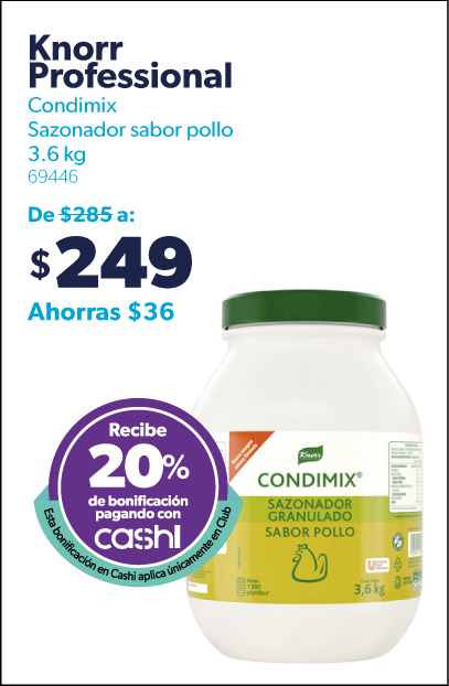 Sazonador sabor pollo