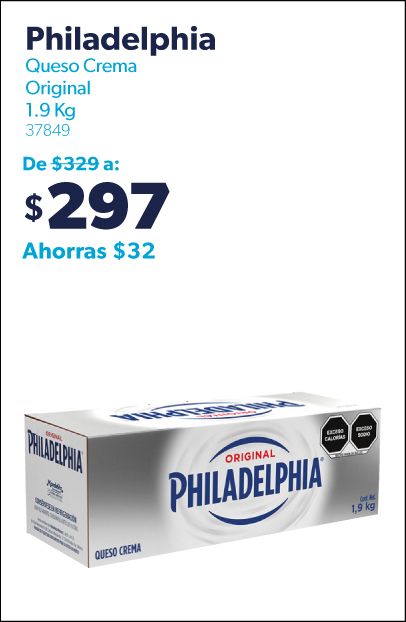 Queso crema original