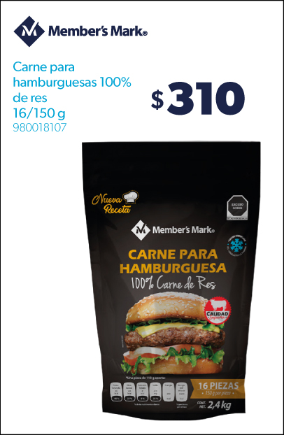 Carne para hamburguesa