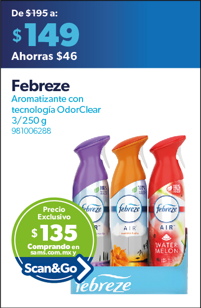 Aromatizante en aerosol