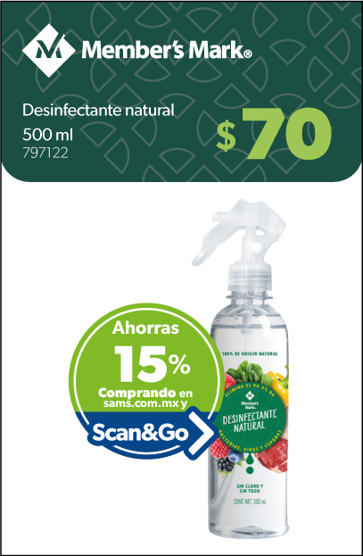 Desinfectante natural