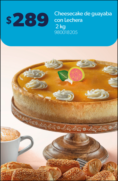 Cheesecake de guayaba con Lechera