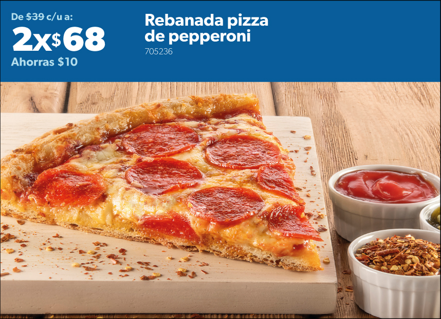 Rebanada de pizza de pepperoni