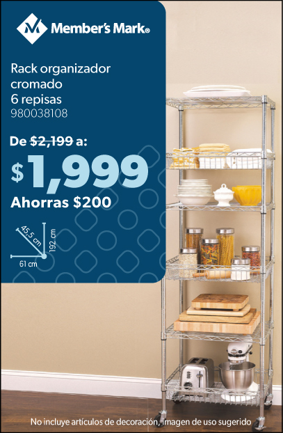 Rack cromado